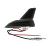 Shark Fin Antenne AM/FM aktiv Piano Black