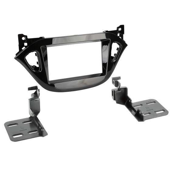 2-DIN Radioblende Opel Adam/Corsa E 2017 - 2019  Klevierlack schwarz