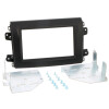 Radioblende FIAT Ducato ab 2021- 2DIN matt black Installer Kit