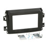 Radioblende FIAT Ducato ab 2021- 2DIN matt black Installer Kit Frameless