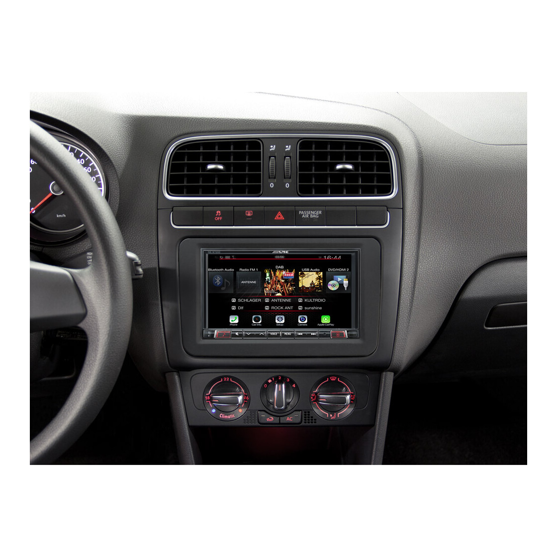 Dodge Charger Autoradio Einbauset für Doppel DIN-Radios - Autoradio Einbau  Integration für viele Fahrzeuge