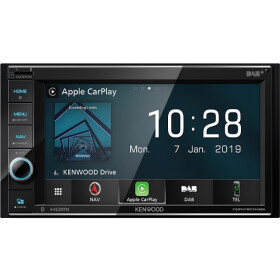 Kenwood Digital Media Navitainer 2DIN DNR4190DABS mit 15,7 cm WVGA-Monitor, Apple CarPlay & Digitalradio