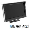 AMPIRE TFT-Monitor 12.7cm (5), 2 Videoeingänge (AHD/CVBS) Klebe/Saugnapfhalter