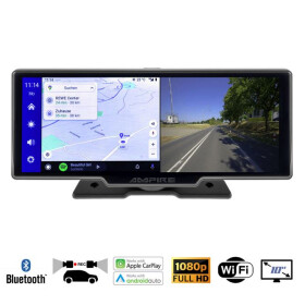 AMPIRE Smartphone-Monitor 25.4cm (10) mit AHD Dual-Dashcam und RFK-Funktion