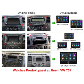 Dynavin Android Autoradio für VW T5 Multivan / T5...