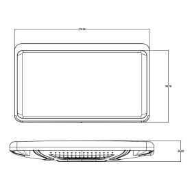 Monitor AHD universal 7\ 2x Video Eingang/Standfuß/Saugnapf"