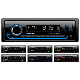 Blaupunkt BPA1124 DAB MP3-Autoradio mit DAB / Bluetooth / USB / AUX-IN