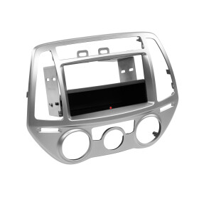 2-DIN RB INBAY®Hyundai I20 manuelle Klimaanlage silber