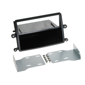 2-DIN Radioblende mit Fach Mitsubishi L200 2006 > 2015...