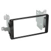 2-DIN Radioblende Mitsubishi Outlander 2012 > 2022 Klavierlack