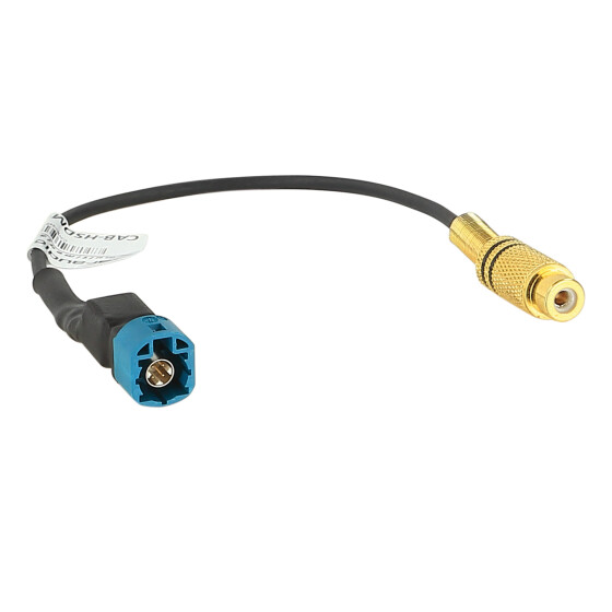 Rückfahrkamera Adapter HSD(f)>Cinch(f) OEM VW Kamera